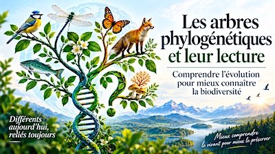 Lire les arbres phylogénétiques pour mieux comprendre la Biodiversité